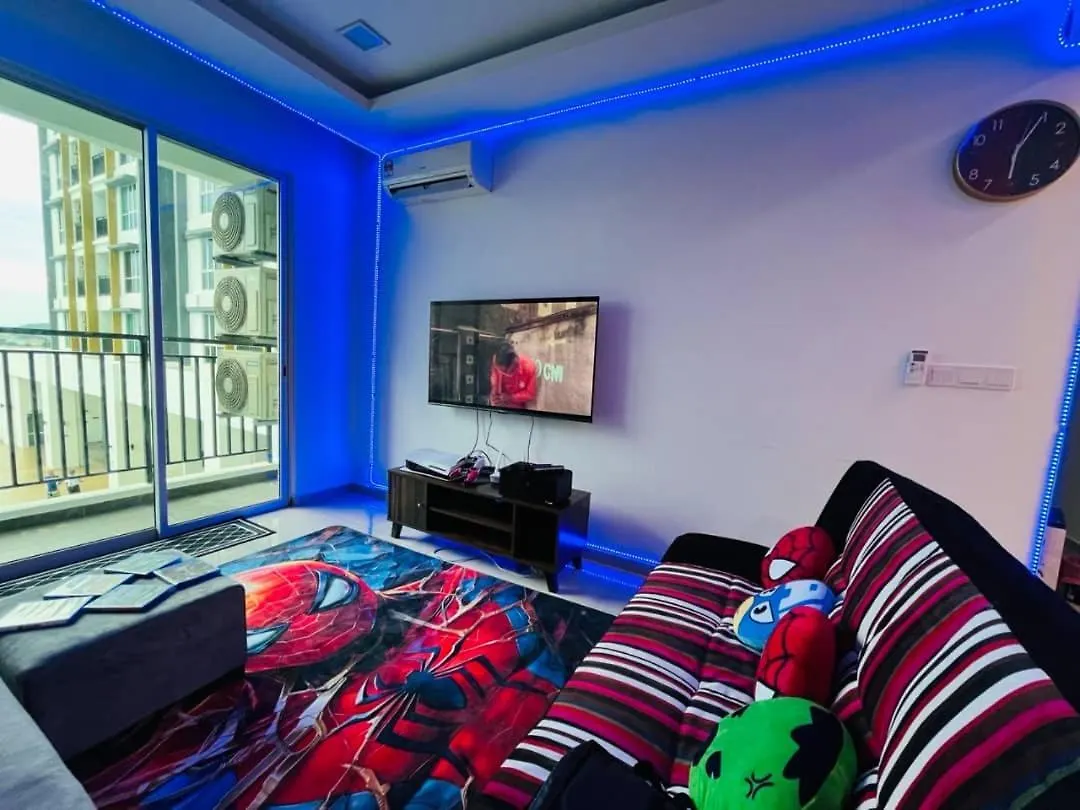 Marvel Themed Family Escape - Infinity Pool, Ps5, Indoor-Cinema With Balcony - M4 Διαμέρισμα Μπουκίτ Μερταχάμ