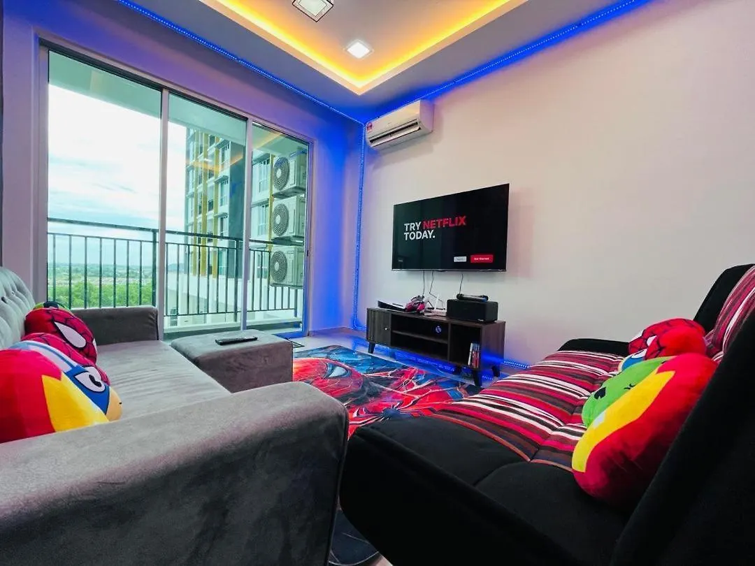 Marvel Themed Family Escape - Infinity Pool, Ps5, Indoor-Cinema With Balcony - M4 Διαμέρισμα Μπουκίτ Μερταχάμ