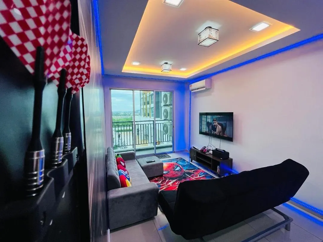 Marvel Themed Family Escape - Infinity Pool, Ps5, Indoor-Cinema With Balcony - M4 Διαμέρισμα Μπουκίτ Μερταχάμ